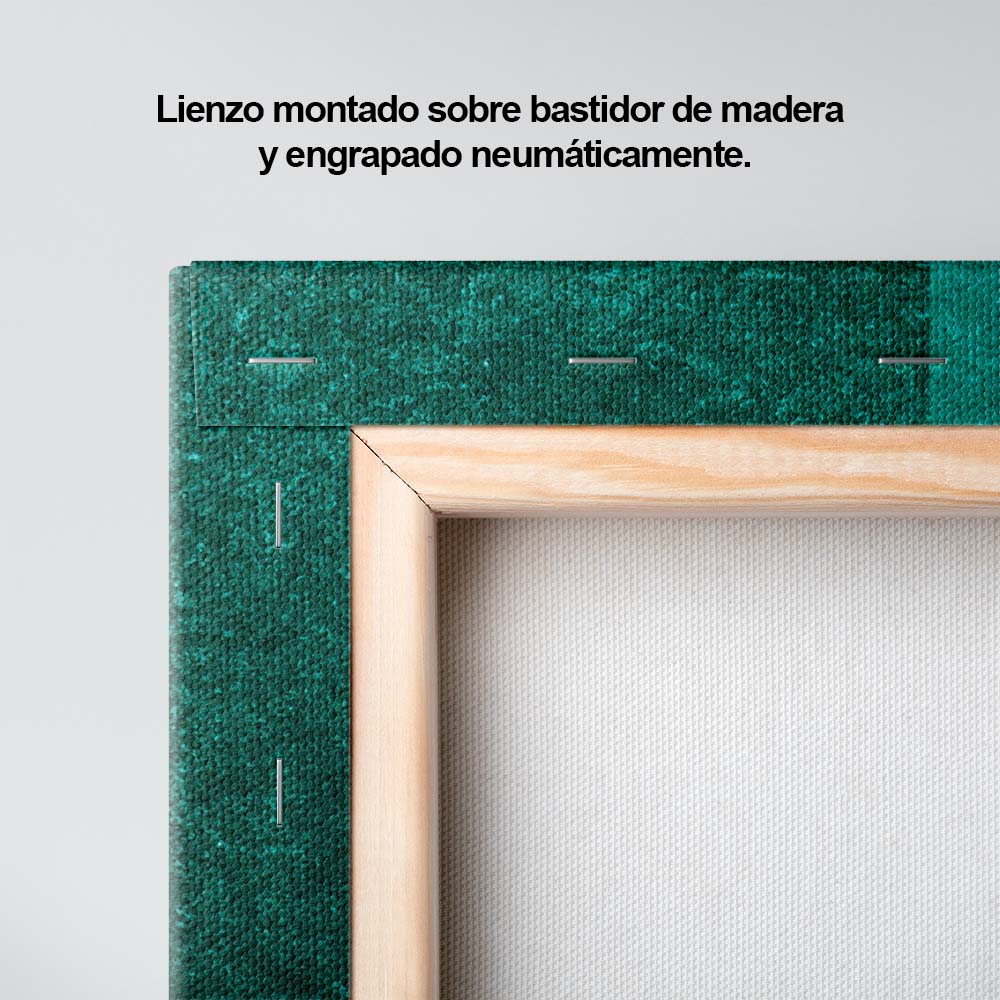 Figuras y color verde