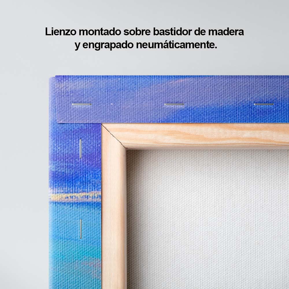 Caballo azul