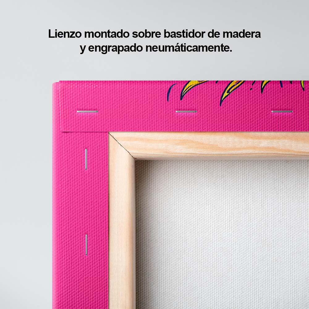 Soda en fondo rosa