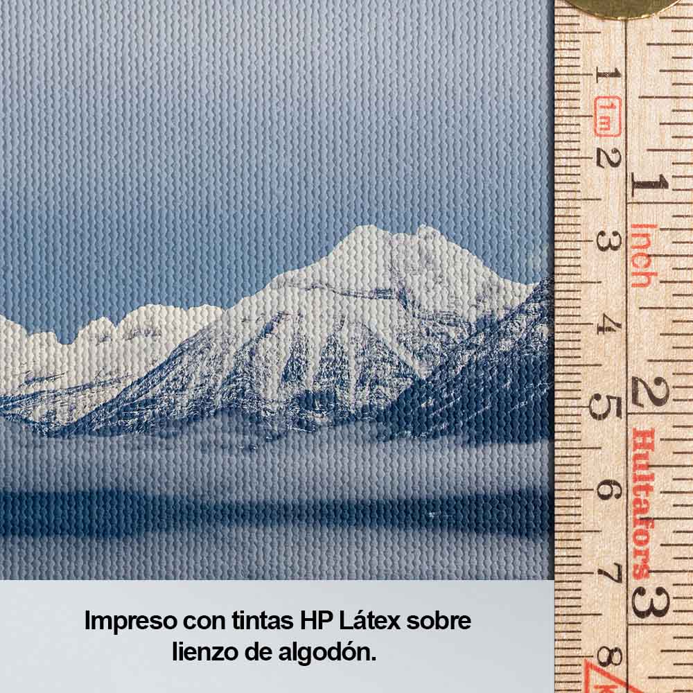 Espejo en la nieve