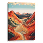 Un paisaje de color