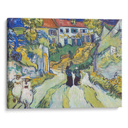 Escalera en Auvers