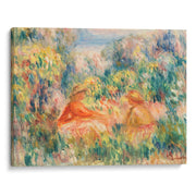 Dos mujeres en un paisaje