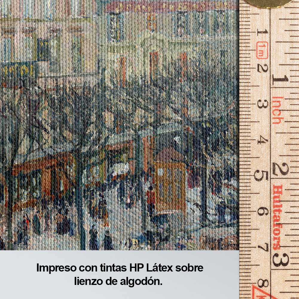Bulevar de las italianas, mañana, luz del sol