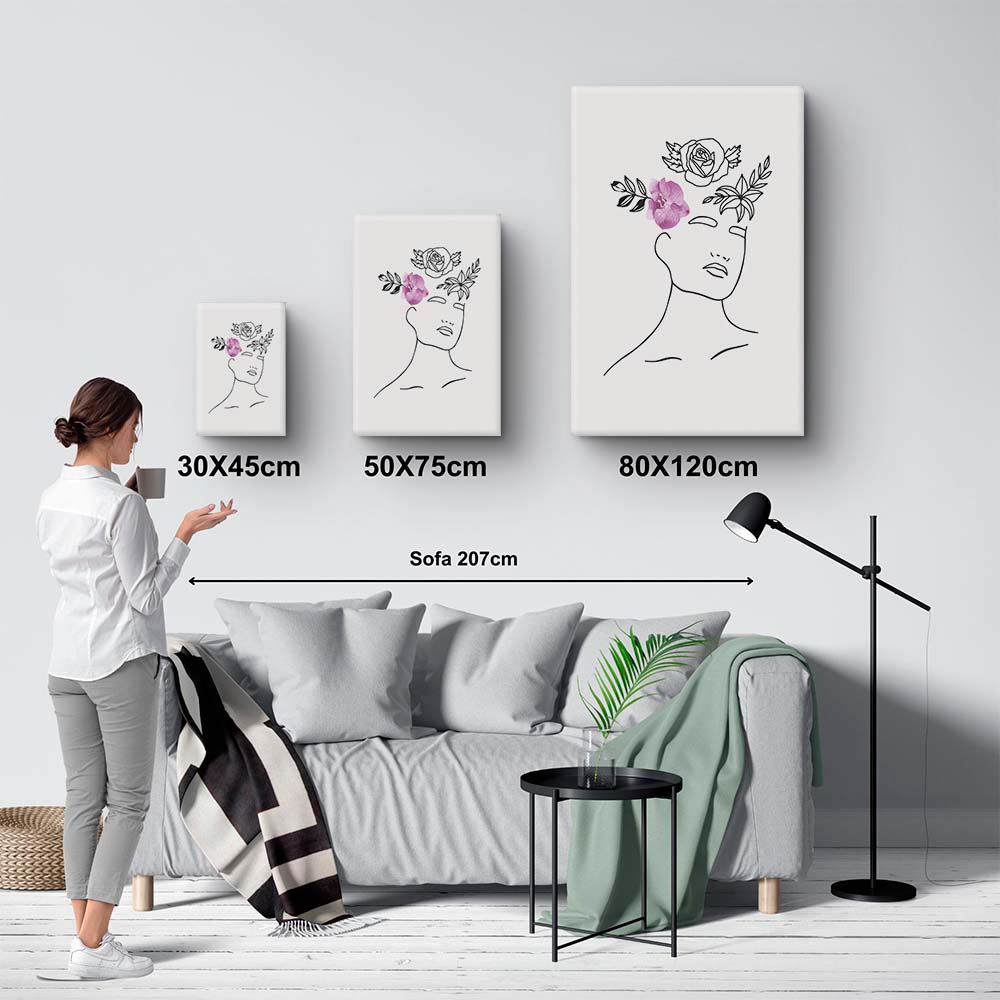 Cuadro Decorativo - El poder del rosa