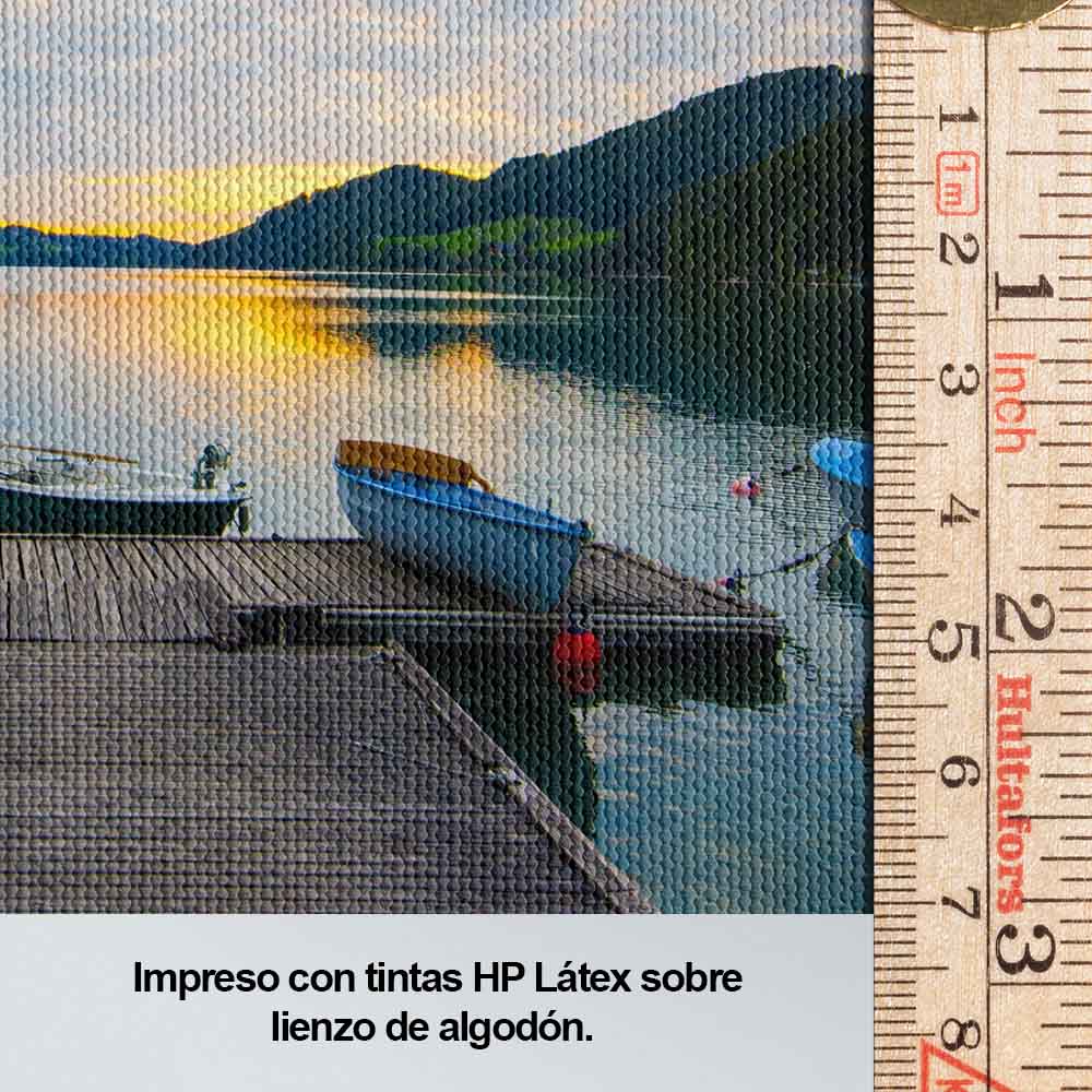Atardecer en el lago